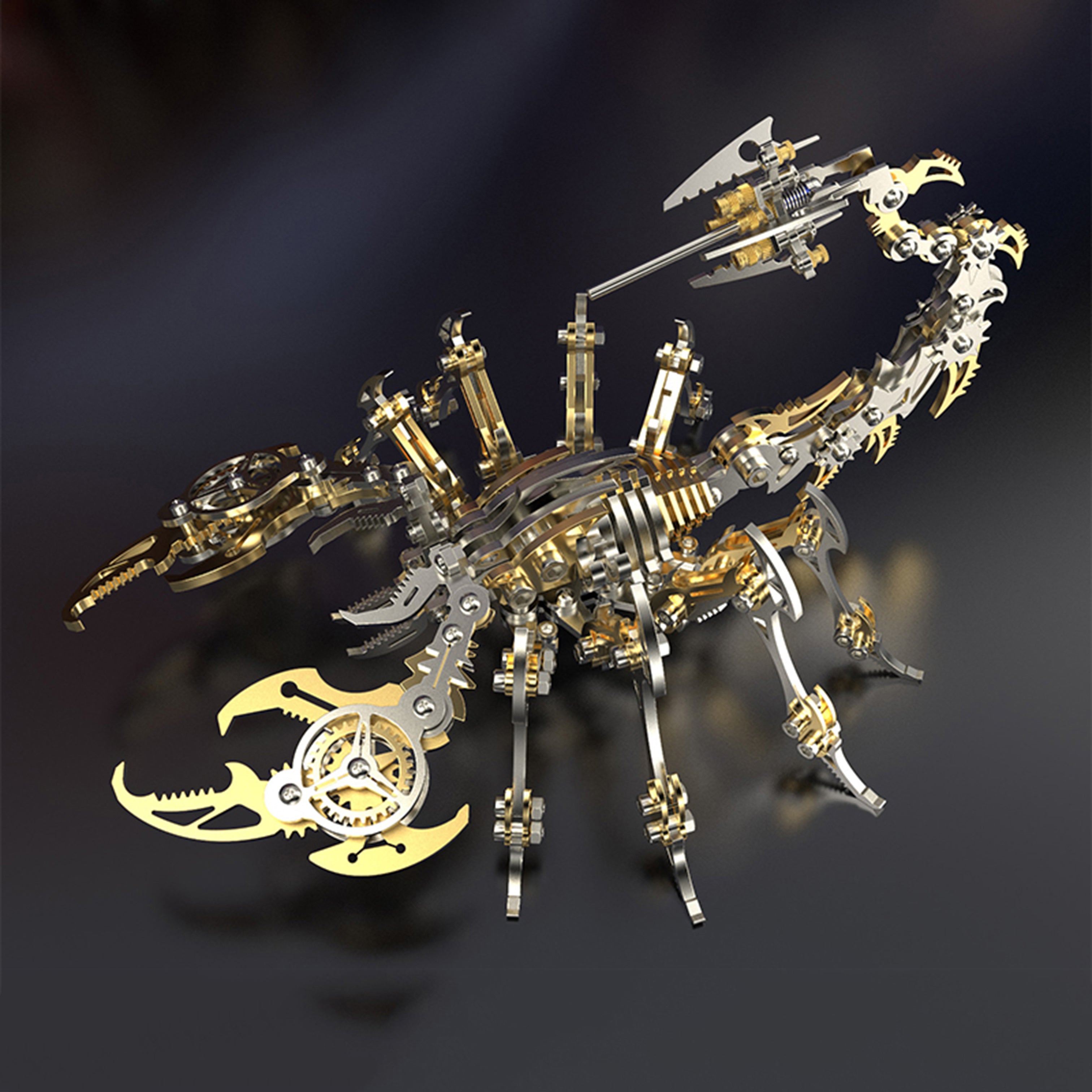Scorpi™ - 3D Skorpion Metall Modell Bausatz für Geschenke und Dekoration