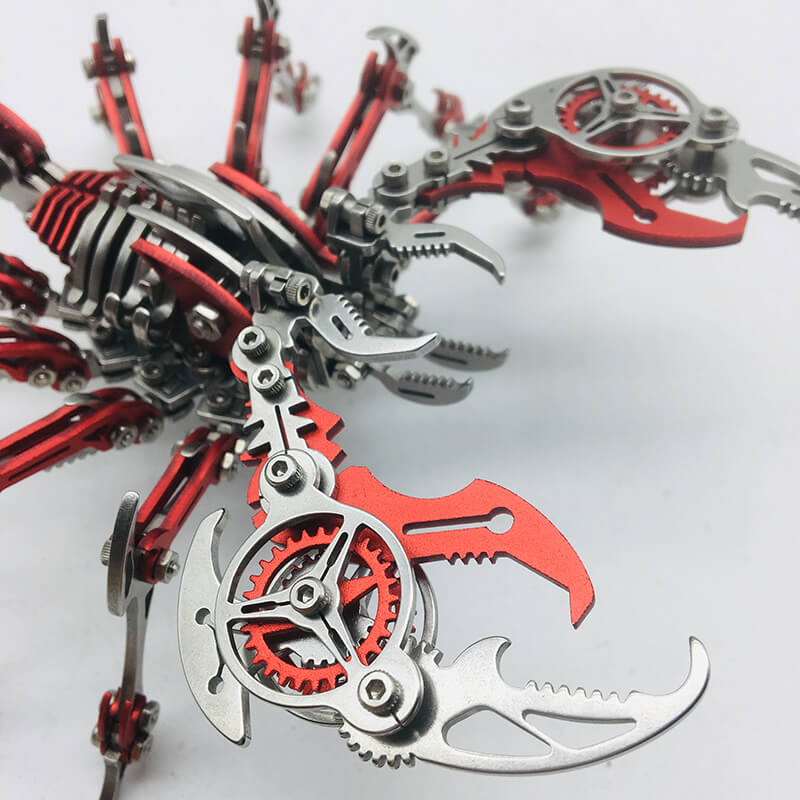 Scorpi™ - 3D Skorpion Metall Modell Bausatz für Geschenke und Dekoration