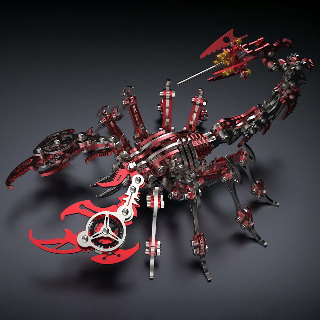 Scorpi™ - 3D Skorpion Metall Modell Bausatz für Geschenke und Dekoration